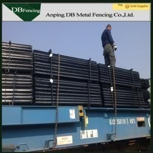 Australian Black Color Metal Star Pickets Galvanised Steel Fence Posts