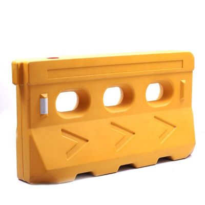 Sun - Proof Plastic Water Filled Barriers 1470mm L X 780mm W Three Holes