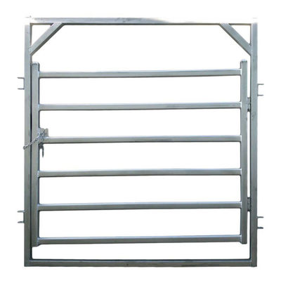 Painting Finish Cattle Gate 2.25 X 2.2m Corral Fence Panels