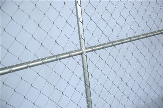 High quality galvanized 6ft x 12ft temporary chain link panels lightweight 11.5 gauge