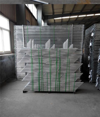 High quality galvanized 6ft x 12ft temporary chain link panels lightweight 11.5 gauge