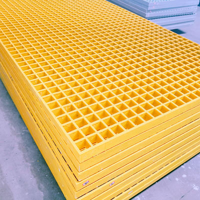 Anti Slip Molded Fiberglass Grating For Drain Cover , Pool & Deck Floor