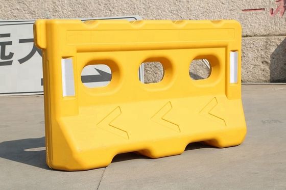 Sun - Proof Plastic Water Filled Barriers 1470mm L X 780mm W Three Holes