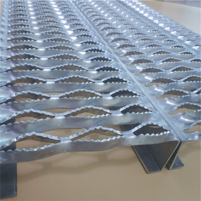 ISO Non Slip Grip Strut Grating Walkway For Work Platforms , Catwalks