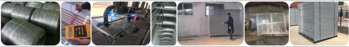 Process Of Temporary Fence