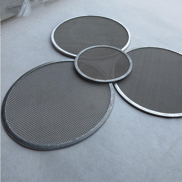  Rostfreie poröse Mesh Sintered Stainless Steel Filter-Diskette