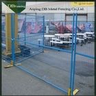 Steel Wire Temporary Construction Site Fence Panels , Temp Security Fencing