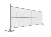 High quality galvanized 6ft x 12ft temporary chain link panels lightweight 11.5 gauge