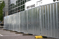 Galvanized Powder Coated Temporary Hoarding Panels In Ausrtalian Buliding Site