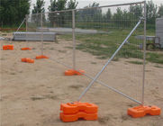 Temporary Fencing Panels On Construction Site 2.1 x 2.4m