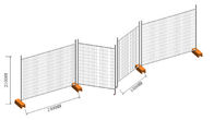 Australia Construction Security Durable Temporary Dog Fence