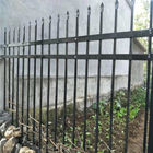 1800mm X 2400mm Garrison Tubular Spear Top Metal Fence