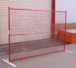 Galvanized Road Closure Removable Canada Temporary Fence