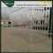 Hot Dip Galvanized Black Wrought Iron Fence Panels , Outdoor Steel Security Fence