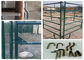 Galvanized Portable Horse Fencing Panels , Free Standing Livestock Panels