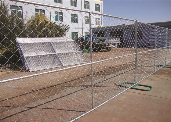 Temporary Chain Link Panel Fence Free Standing With 6 Feet Height