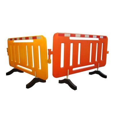 Lightweight Road Traffic Safety Plastic Water Filled Barriers 1060mm Height