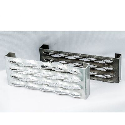 1-5mm Thickness Galvanized Grip Strut Grating For Catwalks Walkway & Stair Treads